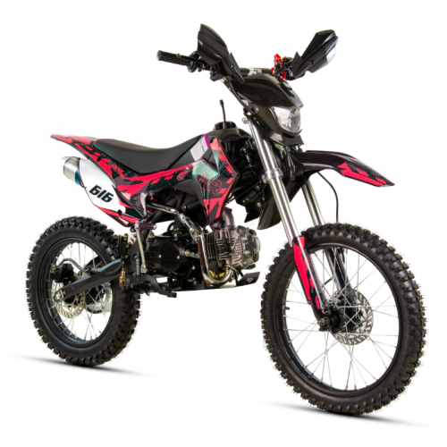 Benzīna krosa motocikls 150cm3, 19"/16", manuāls, elektriskais + kick starts no XTR (XTR 616)