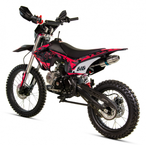Benzīna krosa motocikls 150cm3, 19"/16", manuāls, elektriskais + kick starts no XTR (XTR 616)