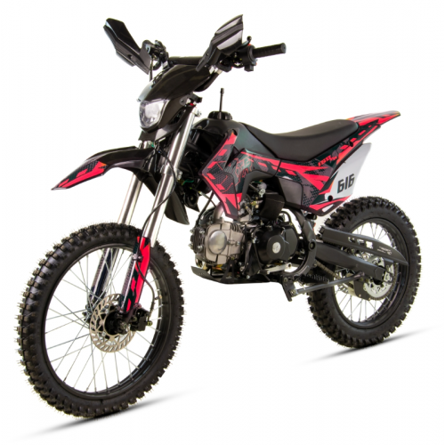 Benzīna krosa motocikls 150cm3, 19"/16", manuāls, elektriskais + kick starts no XTR (XTR 616)