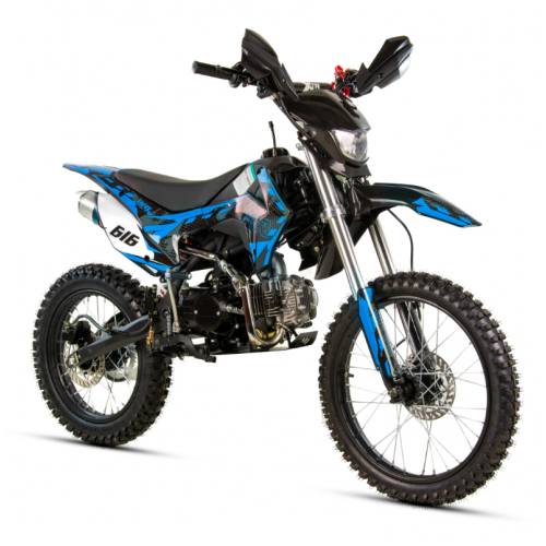 Benzīna krosa motocikls 150cm3, 19"/16", manuāls, elektriskais + kick starts no XTR (XTR 616)