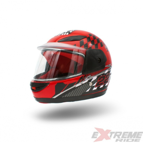 Мотоциклетный шлем с визором от Extreme Ride  (XTR501)