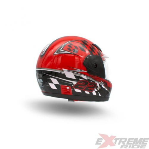 Мотоциклетный шлем с визором от Extreme Ride  (XTR501)