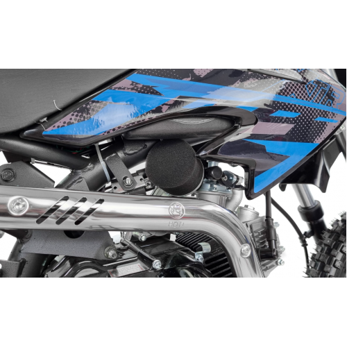 Benzīna motocikls 125cm3, 17"/14", manuāls 4 ātrumi XTR 607 (kājas - kick starts)