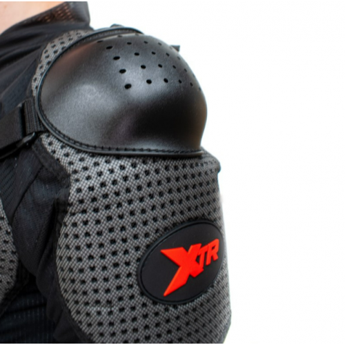 Moto bruņas BUZER ARMOR JUNIOR XTR X1 BLACK no ExtremeRide (YND-91)