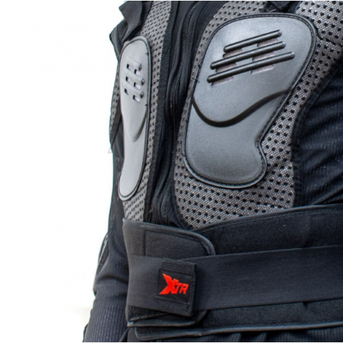Moto bruņas BUZER ARMOR JUNIOR XTR X1 BLACK no ExtremeRide (YND-91)