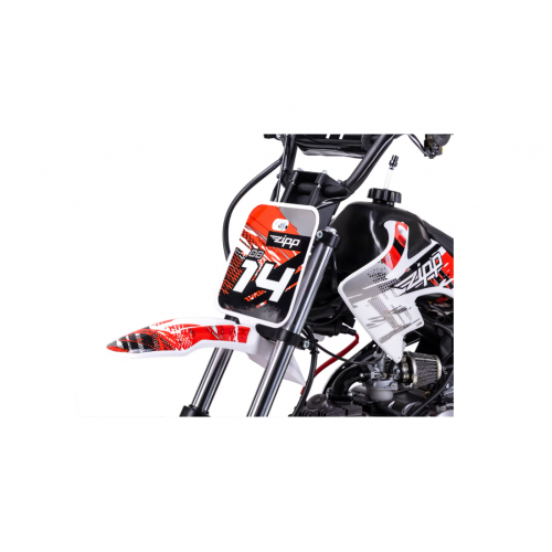 Benzīna krosa motocikls 110cm3 14"/12" 6,4 ZS / 6,5 Nm pusautomāt ZIPP DB 14 MINI CROSS no ROMET MOTORS (ZIPP DB 14)