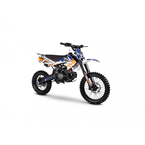 Benzīna krosa motocikls 125cm3 17"/14" 8,8 ZS / 9,0 Nm mehanika ZIPP DB 17 MINI CROSS no ROMET MOTORS (ZIPP DB 17)