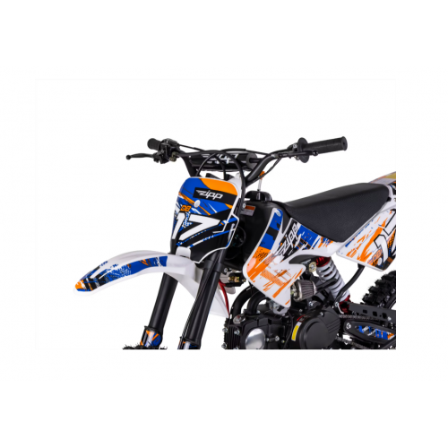 Benzīna krosa motocikls 125cm3 17"/14" 8,8 ZS / 9,0 Nm mehanika ZIPP DB 17 MINI CROSS no ROMET MOTORS (ZIPP DB 17)