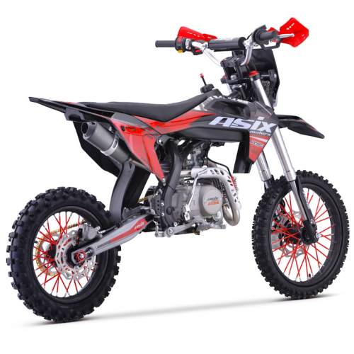 Benzīna motocikls 125cc 17"/14" no Asix DT125 (elektriskais starteris)