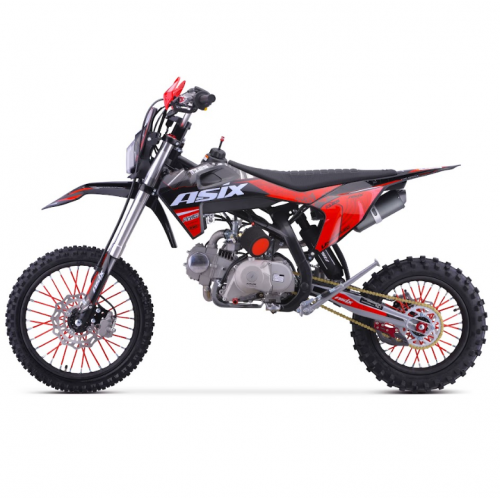 Benzīna motocikls 125cc 17"/14" no Asix DT125 (elektriskais starteris)