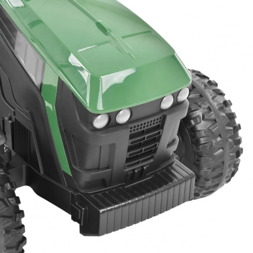 Akumulātora bērnu traktors ar piekabi 12v-10Ah, 30kg maks. (HECHT 50925 GREEN / RED)