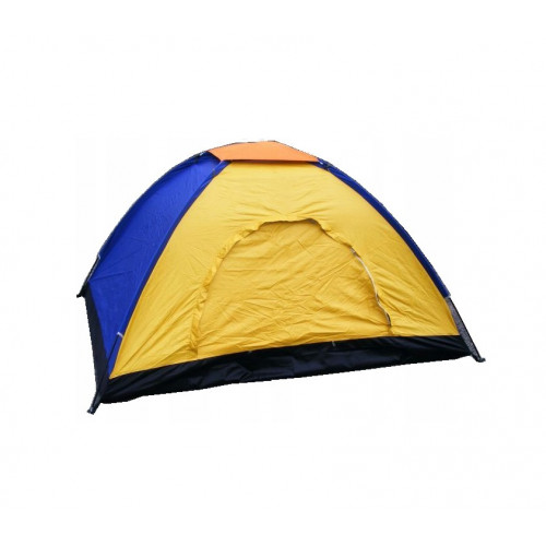 Kempinga tūristu telts ar moskītu tīklu 300x300x180cm 6-7 personām (HN1677)