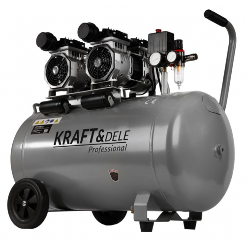 Bezeļļas kompresors 100L/2x1500W no Kraft&Dele (KD1398)