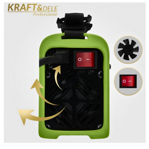 Invertora metināšanas aparāts 330A MMA/TIG/LIFT/VRD no Kraft&Dele (KD1782)