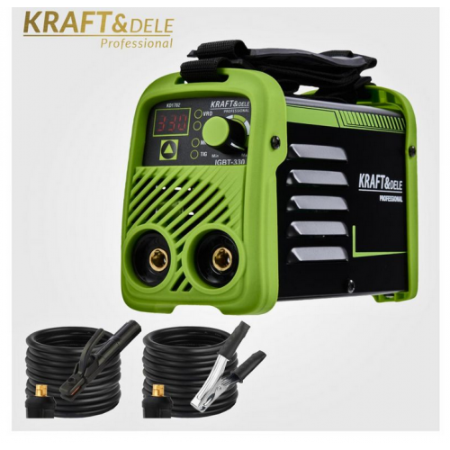 Invertora metināšanas aparāts 330A MMA/TIG/LIFT/VRD no Kraft&Dele (KD1782)