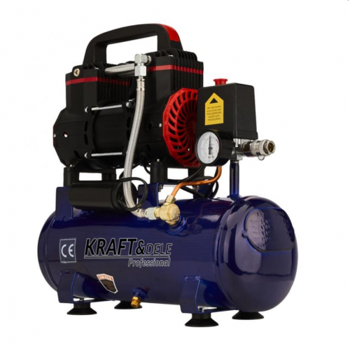 Bezeļļas kompresors 9l,155l/min, 1200W no Kraft&Dele (KD2127)