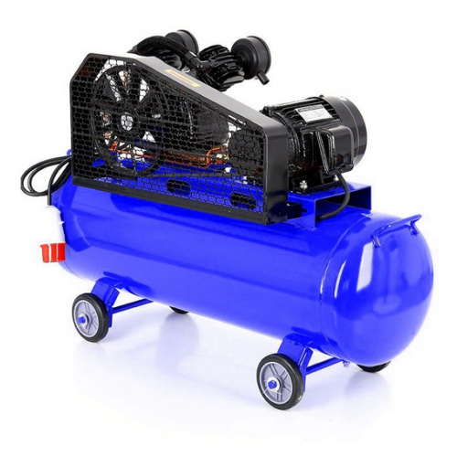 Eļļas kompresors 200l 2 virzuļi 400V + el. pneimatiskā Kraft&Dele pistole (KD4063)