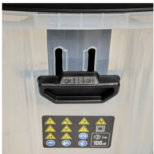 Elektriskais zaru smalcinātājs 3000W,45mm no KRAFT&DELE (KD5212)
