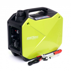 Benzīna elektrības invertora ģenerators 1,9kW / 2,1kW no Kraft&Dele (KD684)