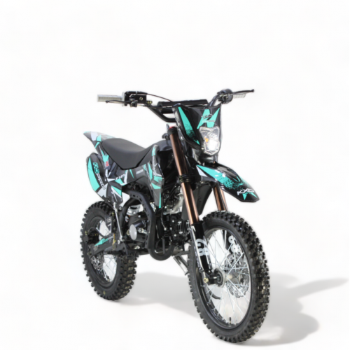 Benzīna motocikls 125cm3, 17/14",  E+Kick start KXD 609 Hurricane 