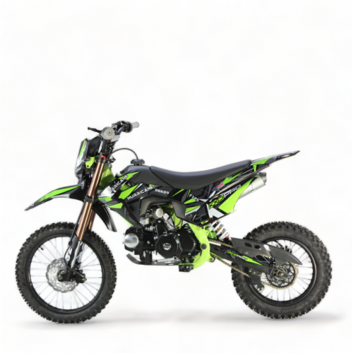 Benzīna motocikls 125cm3, 17/14",  E+Kick start KXD 609 Hurricane 