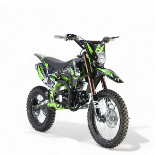 Benzīna motocikls 125cm3, 17/14",  E+Kick start KXD 609 Hurricane 