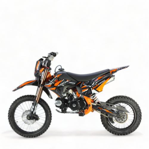 Benzīna motocikls 125cm3, 17/14",  E+Kick start KXD 609 Hurricane 