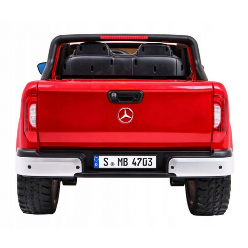 Bērnu elektromobīlis MERCEDES BENZ XMX606 RED 4x4 (MERCEDESXMX606) licensēts