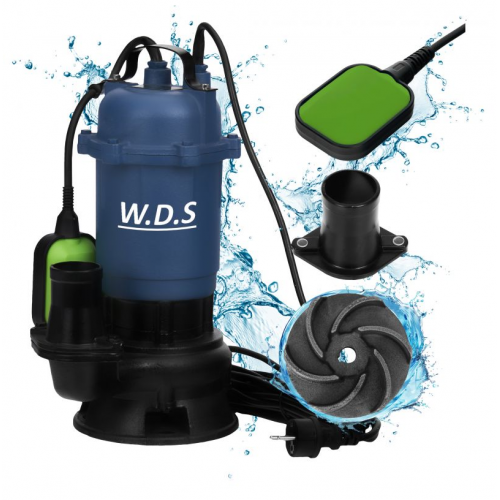 Elektriskais iegremdējams ūdens sūknis ar pludiņu 2850W 2" 30000l/h no Kraft&dele (WDS2422)