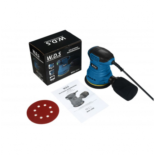 Ekscentriskā slīpmašīna 1300W no Kraft&dele (WDS2500)