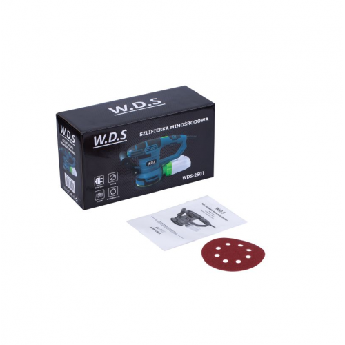 Ekscentriskā slīpmašīna 1300W no Kraft&dele (WDS2501)