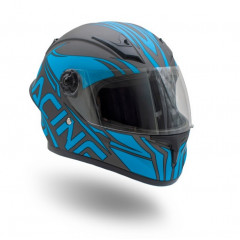 Motociklu ķivere ar vizieri zils XTR506