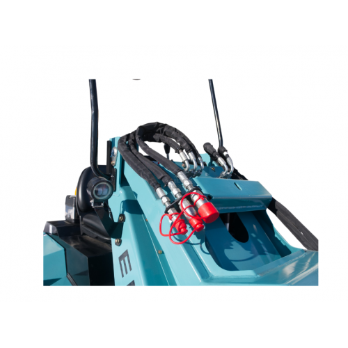Dīzeļa Ride-on kāpurķēžu mini iekrāvējs 14 kW ENZO (EL22)