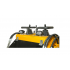 Benzīna kāpurķēžu mini iekrāvējs 16,5 kW / 3600 apgr./min ENZO (HT430)