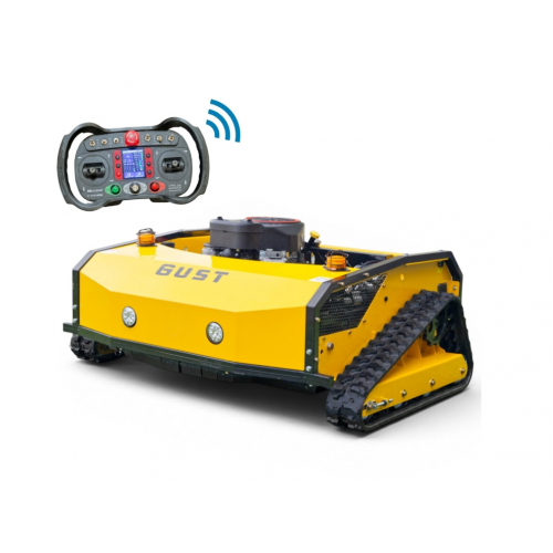 Benzīna mulčētājs - robots (slīpumiem) 764 cm³ / 18 kW / 1100 mm (GUST MS750)