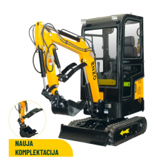 Mini ekskavators (ar kabīni) 499 cm³ / 7 kW / 18 l/min ENZO (HT-10B)