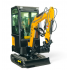 Mini ekskavators (ar kabīni) 499 cm³ / 7 kW / 18 l/min ENZO (HT-10B)
