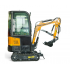 Mini ekskavators (ar kabīni) 499 cm³ / 7 kW / 18 l/min ENZO (HT-10B)