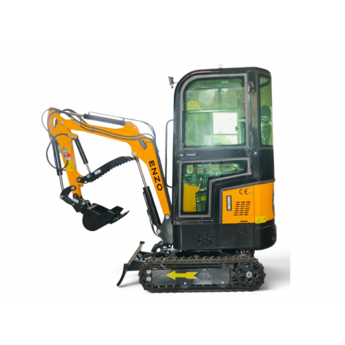 Mini ekskavators (ar kabīni) 499 cm³ / 7 kW / 18 l/min ENZO (HT-10B)