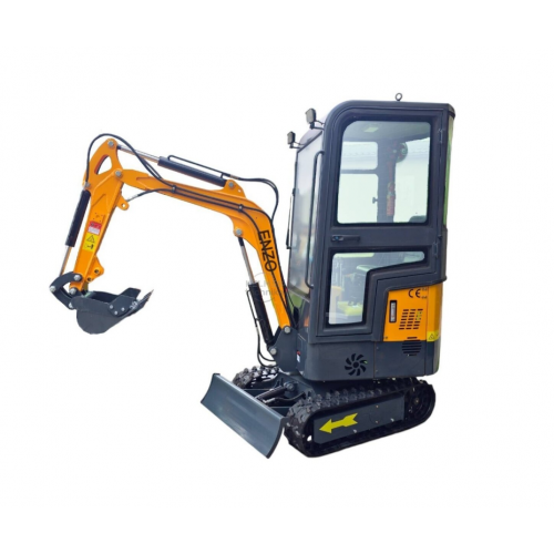 Mini ekskavators (ar kabīni) 499 cm³ / 7 kW / 18 l/min ENZO (HT-10H)