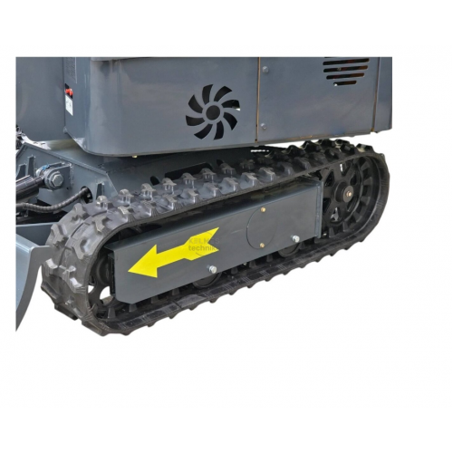 Mini ekskavators (ar kabīni) 499 cm³ / 7 kW / 18 l/min ENZO (HT-10H)