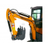 Benzīna mini ekskavators 2 cilindri 17 kW / 24 l/min ENZO (HT-16)