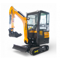 Mini ekskavators ar kabīni (Kubota D902) 18,5 kW / 25 l/min. / 2000 kg ENZO (HT-20 PRO)