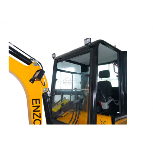 Mini ekskavators (ar kabīni) 18,4 kW / 2200 apgr./min / 25 l/min. ENZO (HT-20)