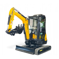 Kāpurķēžu mini ekskavators (ar kabīni, gaisa kondicionieri) 18,9 kW / 2200 apgr./min. / 5,1 litri / 16 MPa ENZO (HT-25J)