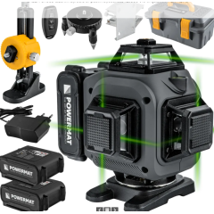 16 līniju lāzerlīmeņrādis ar 360 grādu skata leņķi 4D (PM-PLK-4DM3)
