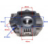 Cilindra galva ar vārstiem 72 cm3 4-taktu mopēdiem Wonjan (AY35121)