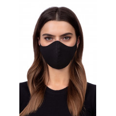 Aizsargājoša sejas maska ​​- profilēta melna