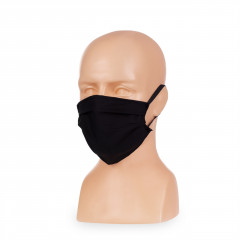 Aizsargājoša sejas maska ​​- melna