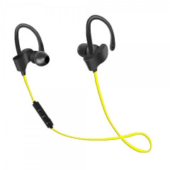 Sporta Bluetooth austiņas melni dzeltenas EH188G